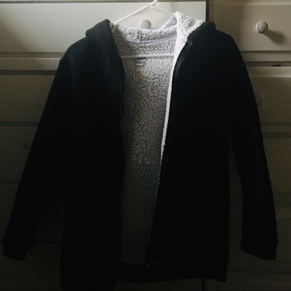Black Zip-up Hoodie